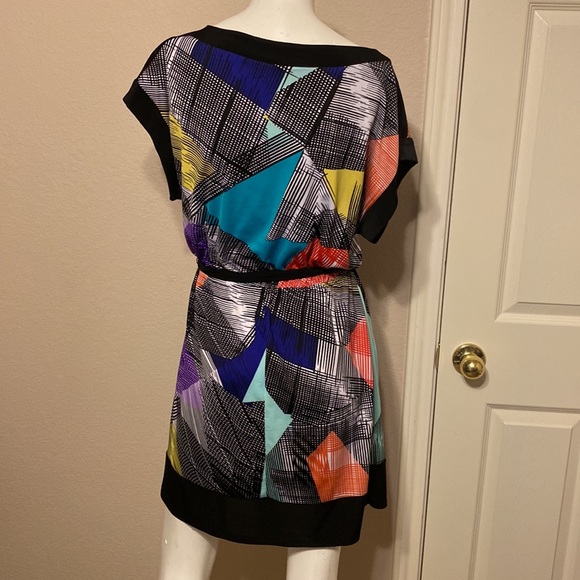 JFW Colorful Graphic Print Dress - Picture 3 of 7